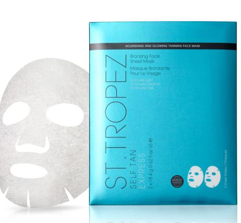 Image Title St.Tropez Bronzing Face Sheet Mask